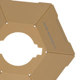 Maxbell Camping Lampshade Compatible Outdoor Lamp Cover for Kitchen Farmhouse Office Khaki