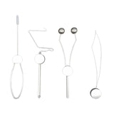 Maxbell 4Pcs Fly Tying Tools Kit Equipment Fly Tying Accessories Threader