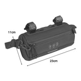 Maxbell Bike Handlebar Bag with Shoulder Strap Pouch Small Bike Frame Bag