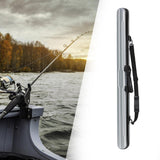 Maxbell Fishing Tackle Bag Organizer Multipurpose Carrying Bag for Rod Outdoor Lures Silver