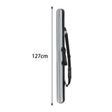 Maxbell Fishing Tackle Bag Organizer Multipurpose Carrying Bag for Rod Outdoor Lures Silver