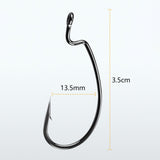 Maxbell 40Pcs Soft Fishing Lures Practical Sea Worm Soft Lure for Crappie Trout Bass