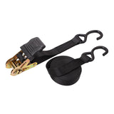 Maxbell Cargo Ratchet Strap Working Load Capacity Sturdy Accessories for Motorcycles Black