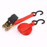 Maxbell Cargo Ratchet Strap Working Load Capacity Sturdy Accessories for Motorcycles Red