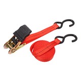 Maxbell Cargo Ratchet Strap Working Load Capacity Sturdy Accessories for Motorcycles Red