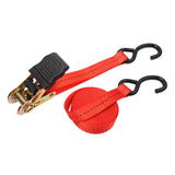 Maxbell Cargo Ratchet Strap Working Load Capacity Sturdy Accessories for Motorcycles Red