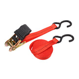Maxbell Cargo Ratchet Strap Working Load Capacity Sturdy Accessories for Motorcycles Red
