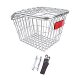 Maxbell Rear Bike Basket Bicycles for Most Rear Bike Racks Kid Folding Bikes Camping