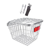 Maxbell Rear Bike Basket Bicycles for Most Rear Bike Racks Kid Folding Bikes Camping