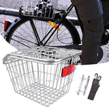 Maxbell Rear Bike Basket Bicycles for Most Rear Bike Racks Kid Folding Bikes Camping