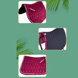 Maxbell Horse Saddle Pad Horse Riding Pad Equestrian Riding Equipment Soft Shock Pad
