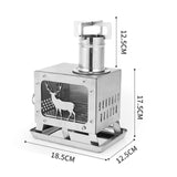 Maxbell Camping Wood Stoves Stainless Steel Wood Burning Stoves for Winter Fishing BBQ
