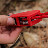 Maxbell Ratchet Pulley Rope Hanger Cord Lanyard for Gardening Camping Backpacking