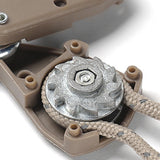 Maxbell Ratchet Pulley Rope Hanger Cord Lanyard for Gardening Camping Backpacking