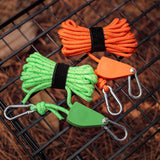 Maxbell Ratchet Pulley Rope Hanger Cord Lanyard for Gardening Camping Backpacking