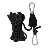 Maxbell Ratchet Pulley Rope Hanger Cord Lanyard for Gardening Camping Backpacking