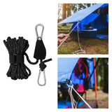 Maxbell Ratchet Pulley Rope Hanger Cord Lanyard for Gardening Camping Backpacking