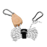Maxbell Ratchet Pulley Rope Hanger Cord Lanyard for Gardening Camping Backpacking