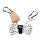 Maxbell Ratchet Pulley Rope Hanger Cord Lanyard for Gardening Camping Backpacking