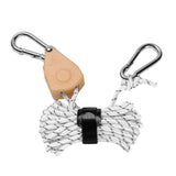 Maxbell Ratchet Pulley Rope Hanger Cord Lanyard for Gardening Camping Backpacking