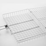 Maxbell Barbecue Fish Grilling Basket Barbecue Grill Basket for Picnic Camping Party