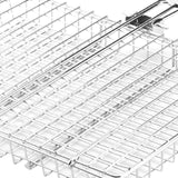 Maxbell Barbecue Fish Grilling Basket Barbecue Grill Basket for Picnic Camping Party