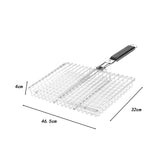Maxbell Barbecue Fish Grilling Basket Barbecue Grill Basket for Picnic Camping Party