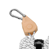 Maxbell Ratchet Hanger Rope Hanger Fast Locking Non Slip Secure Heavy Duty Wind Rope White