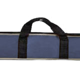 Maxbell Fishing Rod Case with Handle Portable Fishing Rod Organizer Fishing Gear Bag Blue