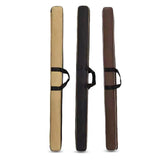 Maxbell Fishing Rod Case with Handle Portable Fishing Rod Organizer Fishing Gear Bag Black