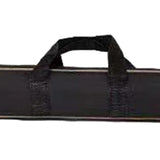 Maxbell Fishing Rod Case with Handle Portable Fishing Rod Organizer Fishing Gear Bag Black