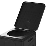 Maxbell Camping Toilet with Lid Foldable Travel Toilet for Camping Long Trips Travel