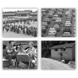 Maxbell Camping Toilet with Lid Foldable Travel Toilet for Camping Long Trips Travel