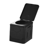 Maxbell Camping Toilet with Lid Foldable Travel Toilet for Camping Long Trips Travel