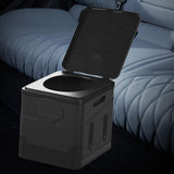 Maxbell Camping Toilet with Lid Foldable Travel Toilet for Camping Long Trips Travel