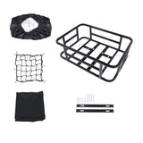 Maxbell Bike Rear Basket Metal Rear Bike Cargo Rack for Mountain Road Bikes Supplies L