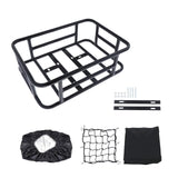 Maxbell Bike Rear Basket Metal Rear Bike Cargo Rack for Mountain Road Bikes Supplies S