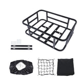 Maxbell Bike Rear Basket Metal Rear Bike Cargo Rack for Mountain Road Bikes Supplies S