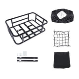 Maxbell Bike Rear Basket Metal Rear Bike Cargo Rack for Mountain Road Bikes Supplies S