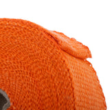 Maxbell 2" 32Ft Fiberglass Manifold Header Exhaust Heat Tape Wrap Ties Orange