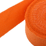 Maxbell 2" 32Ft Fiberglass Manifold Header Exhaust Heat Tape Wrap Ties Orange