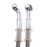 Maxbell Brake Clutch Throttle Cable Oil Hose Line Pipe Fit for Motorcycle Silver