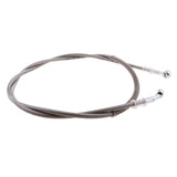 Maxbell Brake Clutch Throttle Cable Oil Hose Line Pipe Fit for Motorcycle Silver