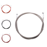 Maxbell Brake Clutch Throttle Cable Oil Hose Line Pipe Fit for Motorcycle Silver