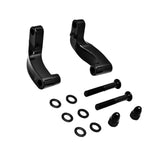 Maxbell Mirror Relocation Extension Adapter Kit for Harley 06-17 Motorcycles Black