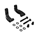 Maxbell Mirror Relocation Extension Adapter Kit for Harley 06-17 Motorcycles Black
