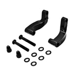 Maxbell Mirror Relocation Extension Adapter Kit for Harley 06-17 Motorcycles Black