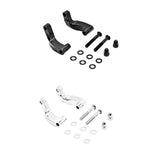 Maxbell Mirror Relocation Extension Adapter Kit for Harley 06-17 Motorcycles Black