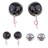 Maxbell 4.5" Motorcycle Fog Light Bracket Mounting Housing for Harley Black