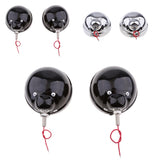 Maxbell 4.5" Motorcycle Fog Light Bracket Mounting Housing for Harley Black